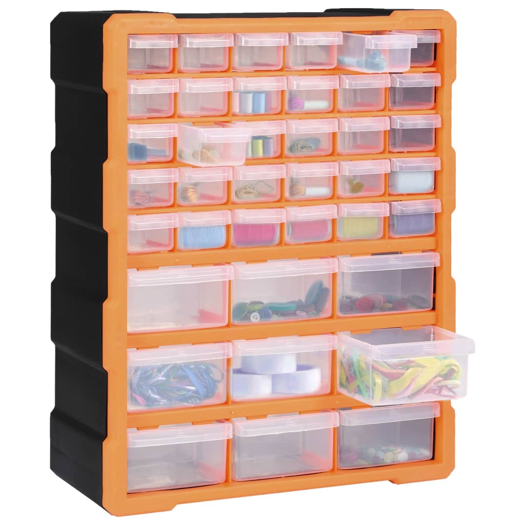 Organizator cu 39 de sertare, 38 x 16 x 47 cm