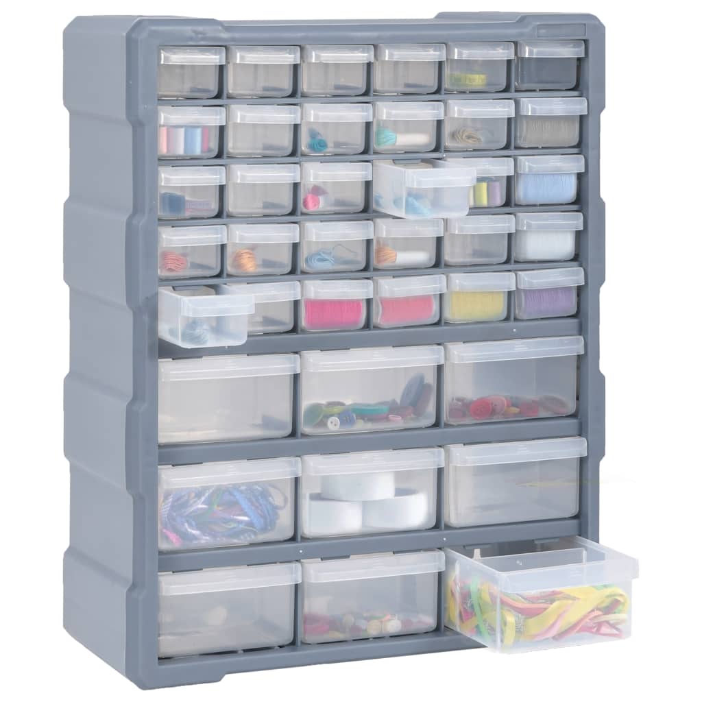 Organizator cu 39 de sertare, 38 x 16 x 47 cm