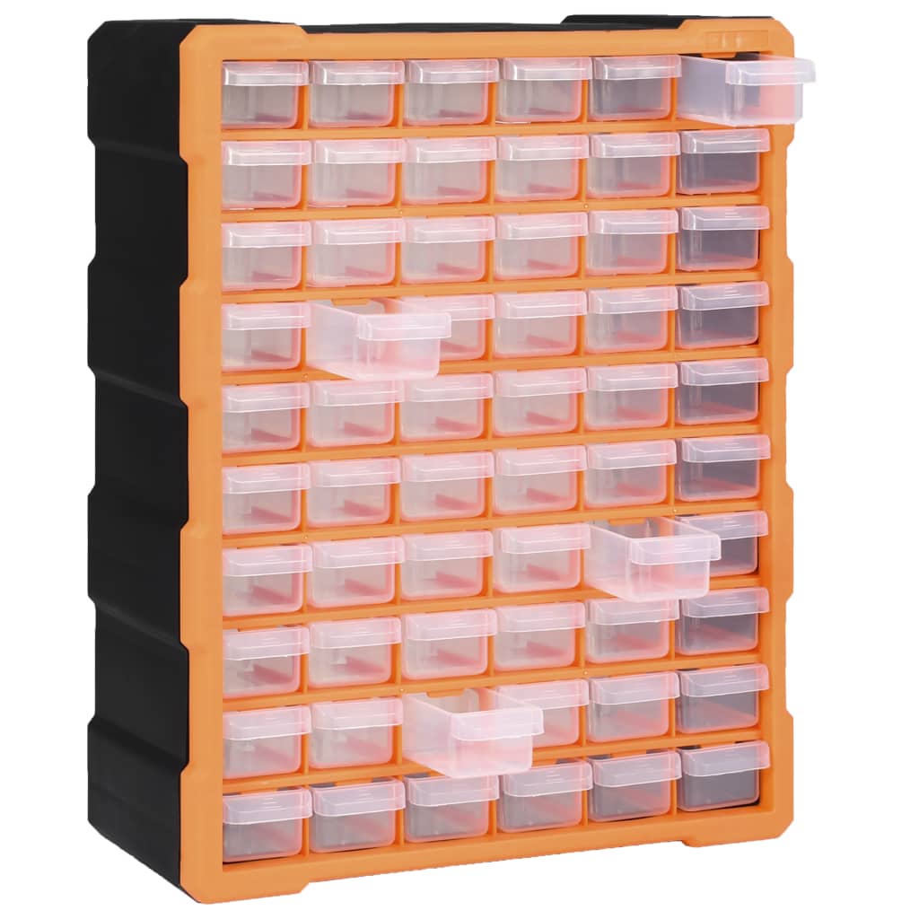 Organizator cu 60 de sertare, 38 x 16 x 47,5 cm