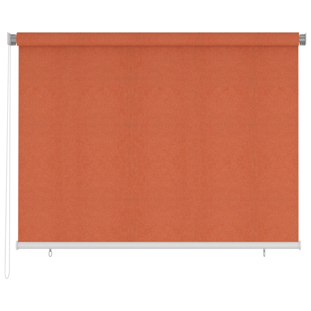 Jaluzea tip rulou de exterior, portocaliu, 200x140 cm