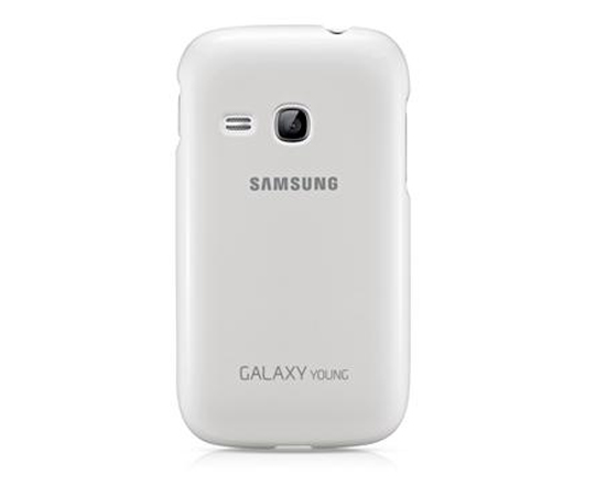 Husă pentru Mobil Galaxy Young S6310 Samsung - Culoare Alb