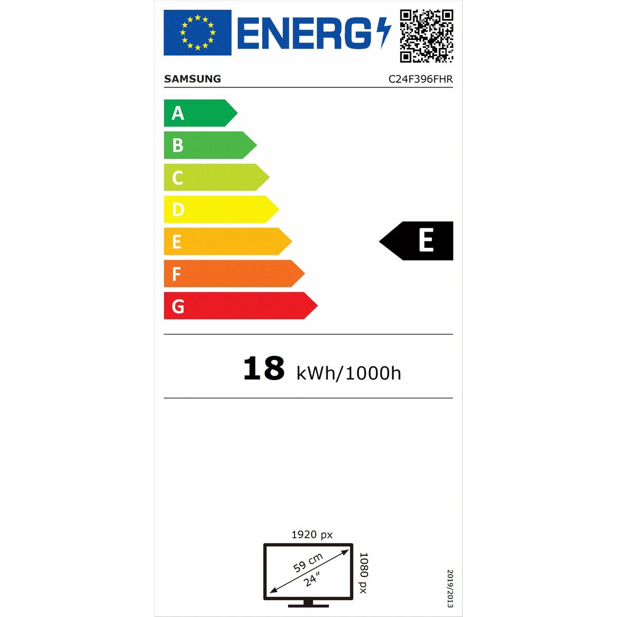 Monitor Samsung C24F396FHR FHD Curbă 60 Hz 24