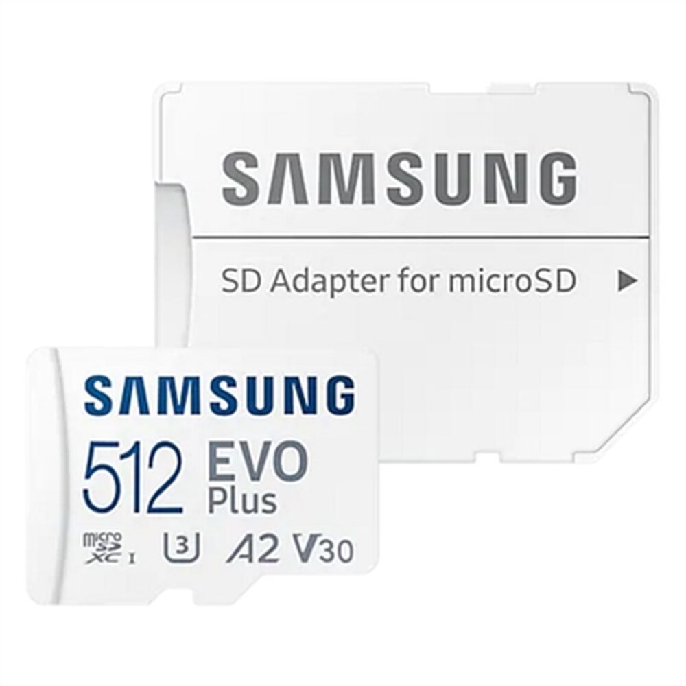 Card de Memorie Micro SD cu Adaptor Samsung MB-MC512KAEU 512 GB UHS-I 130 MB/s