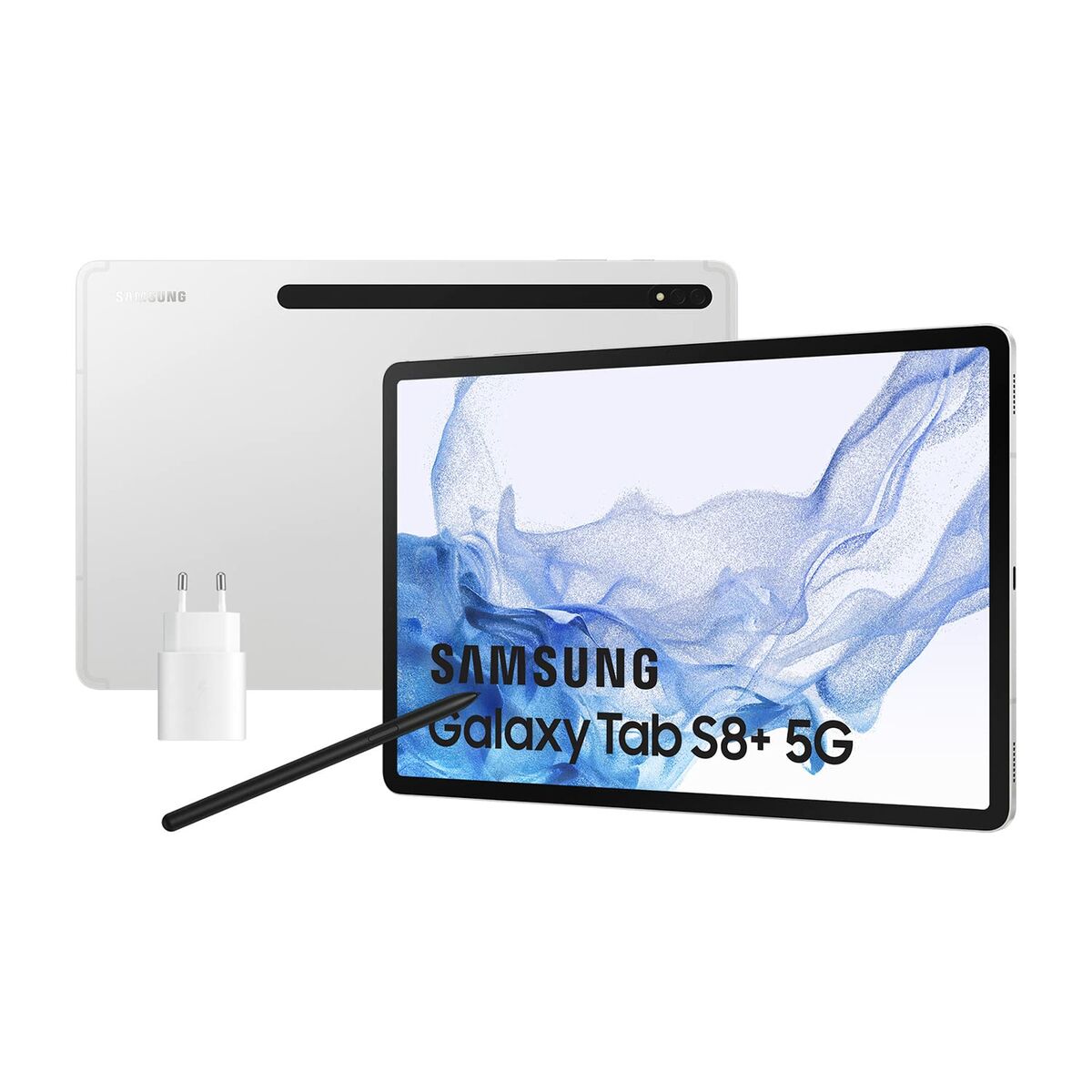 Tabletă Samsung Galaxy Tab S8+ Argintiu 5G 12,4