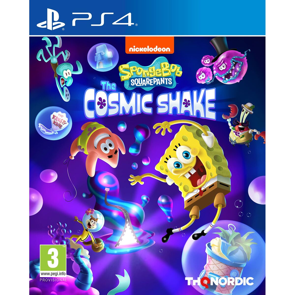 Joc video PlayStation 4 THQ Nordic Bob Esponja: Cosmic Shake