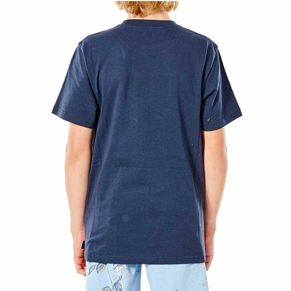 Tricou cu Mânecă Scurtă pentru Copii Rip Curl Filler Tee B Albastru - Mărime 8 Ani