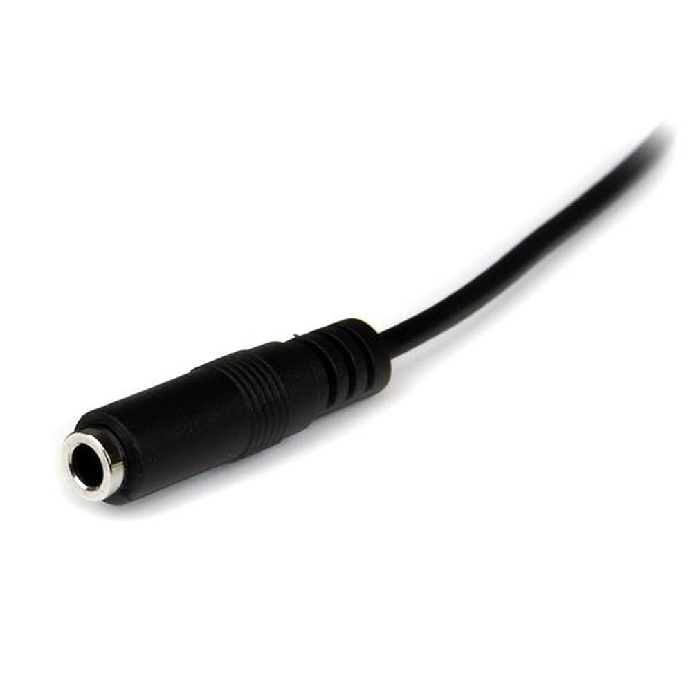 Cablu Prelungitor Jack (3,5 mm) Startech MU2MMFS              (2 m) Negru
