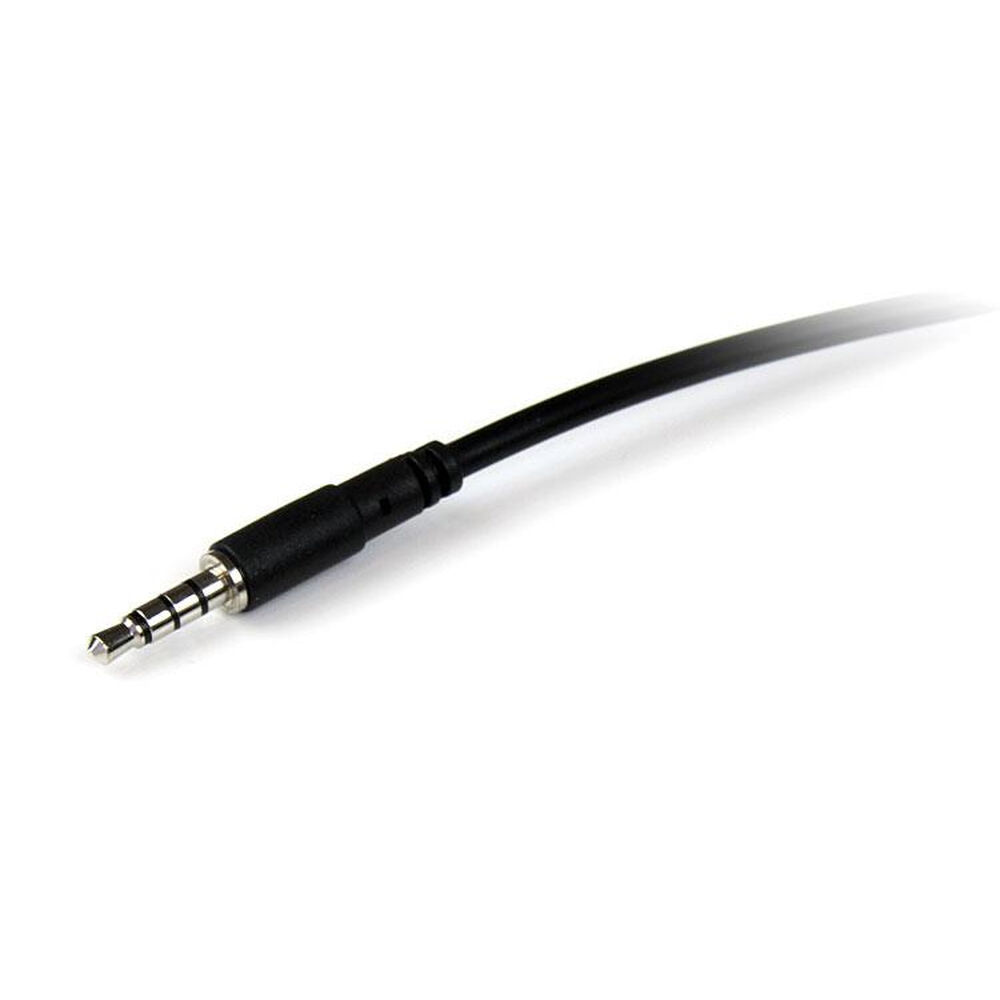 Cablu Prelungitor Jack (3,5 mm) Startech MUHSMF2M             (2 m) Negru