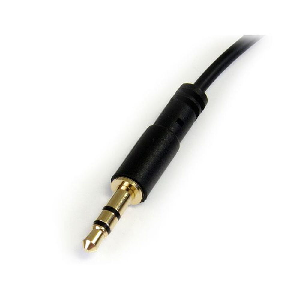Cablu Audio Jack (3,5 mm) Startech MU6MMSRA             Negru 1.8 m