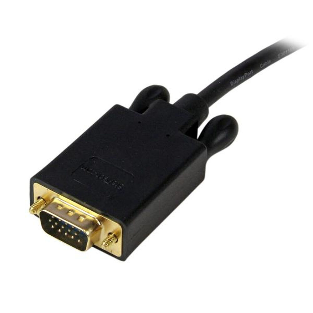 Adaptor DisplayPort la VGA Startech DP2VGAMM6B           (1,8 m) Negru 1.8 m