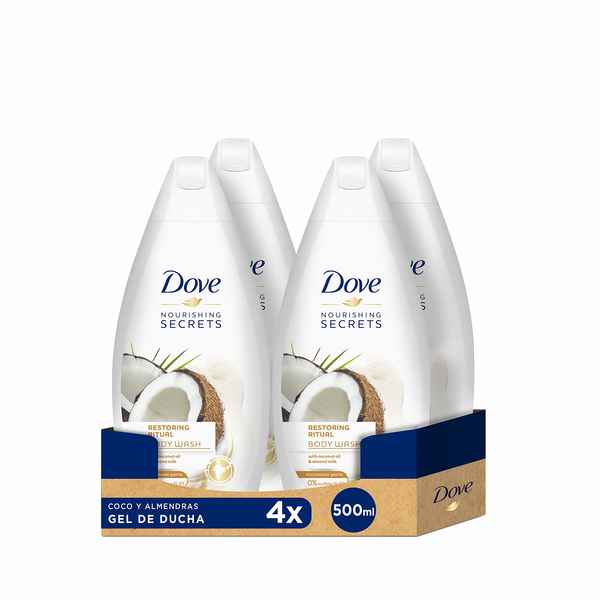 Gel de duș Dove Nourishing Secrets (4 x 500 ml) (Refurbished A+)