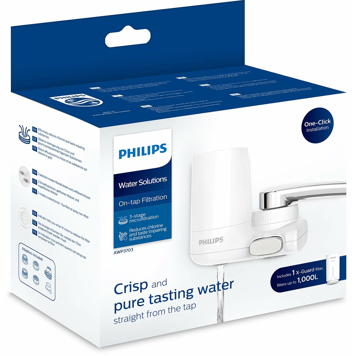 Filtru pentru robinet Philips AWP3703