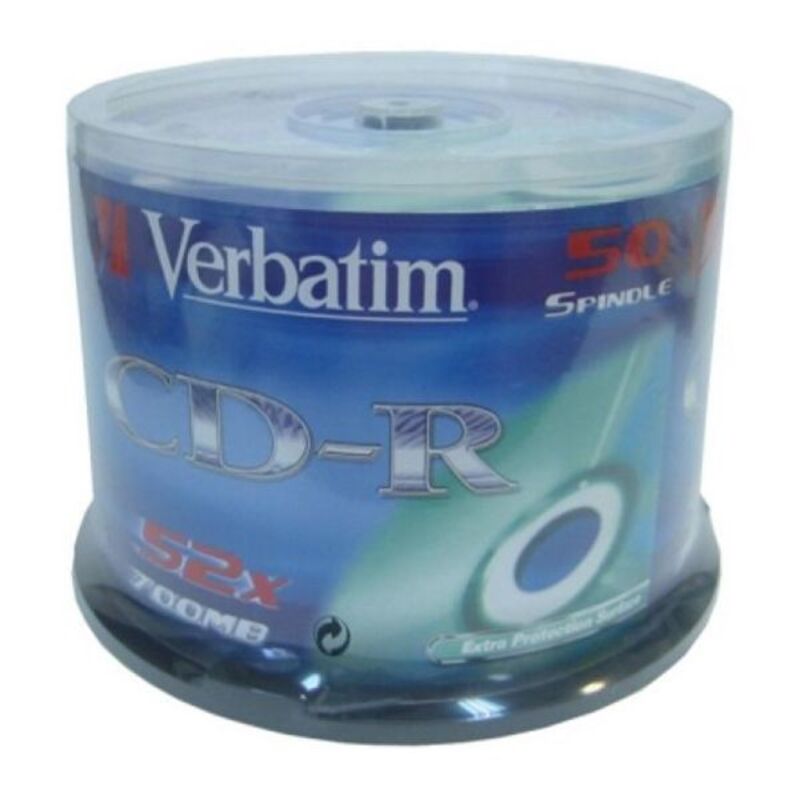 CD-R Verbatim Extra Protection 52x 50 Unități 700 MB 52x