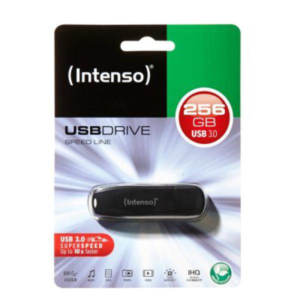Pendrive INTENSO 3533492 256 GB USB 3.0 Negru