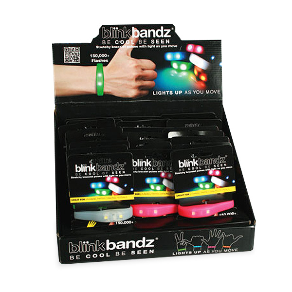 Brățară Silicon Blink Bandz - Culoare Portocaliu