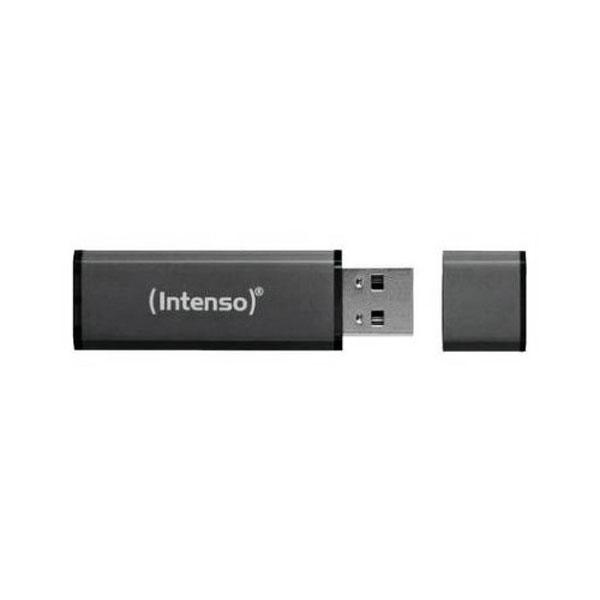 Memorie USB și Micro USB INTENSO ALU LINE 64 GB Antracit