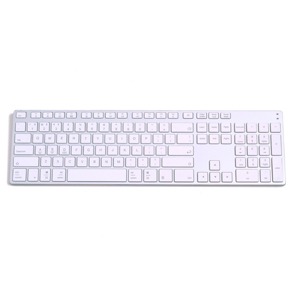 Tastatură Fără Fir Subblim Advance Extended BLUETOOTH 3.0 350 mAh - Culoare Argintiu
