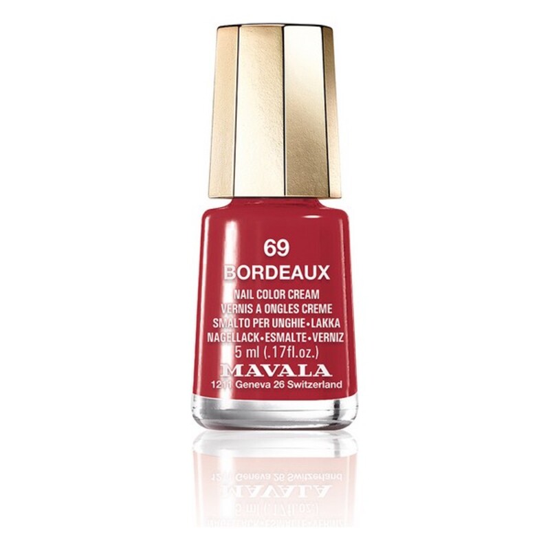 Lac de unghii Nail Color Mavala 69-bordeaux (5 ml)