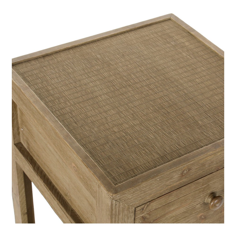 Noptieră DKD Home Decor Bambus Lemn MDF (44 x 42 x 75 cm)