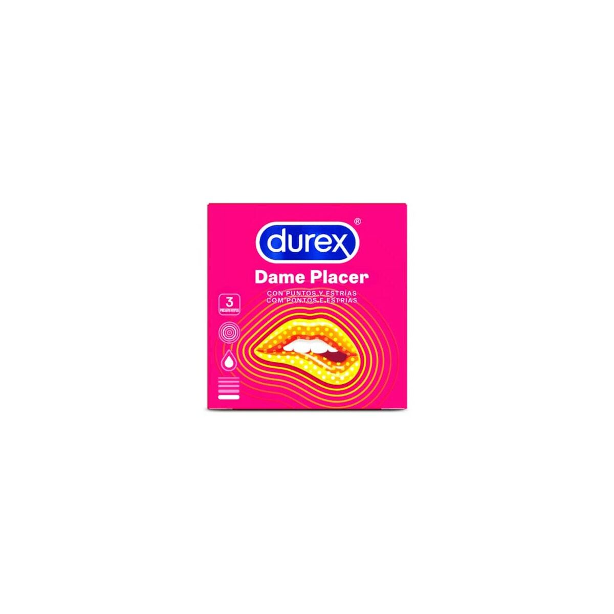 Prezervative Dame Placer Durex 3 uds