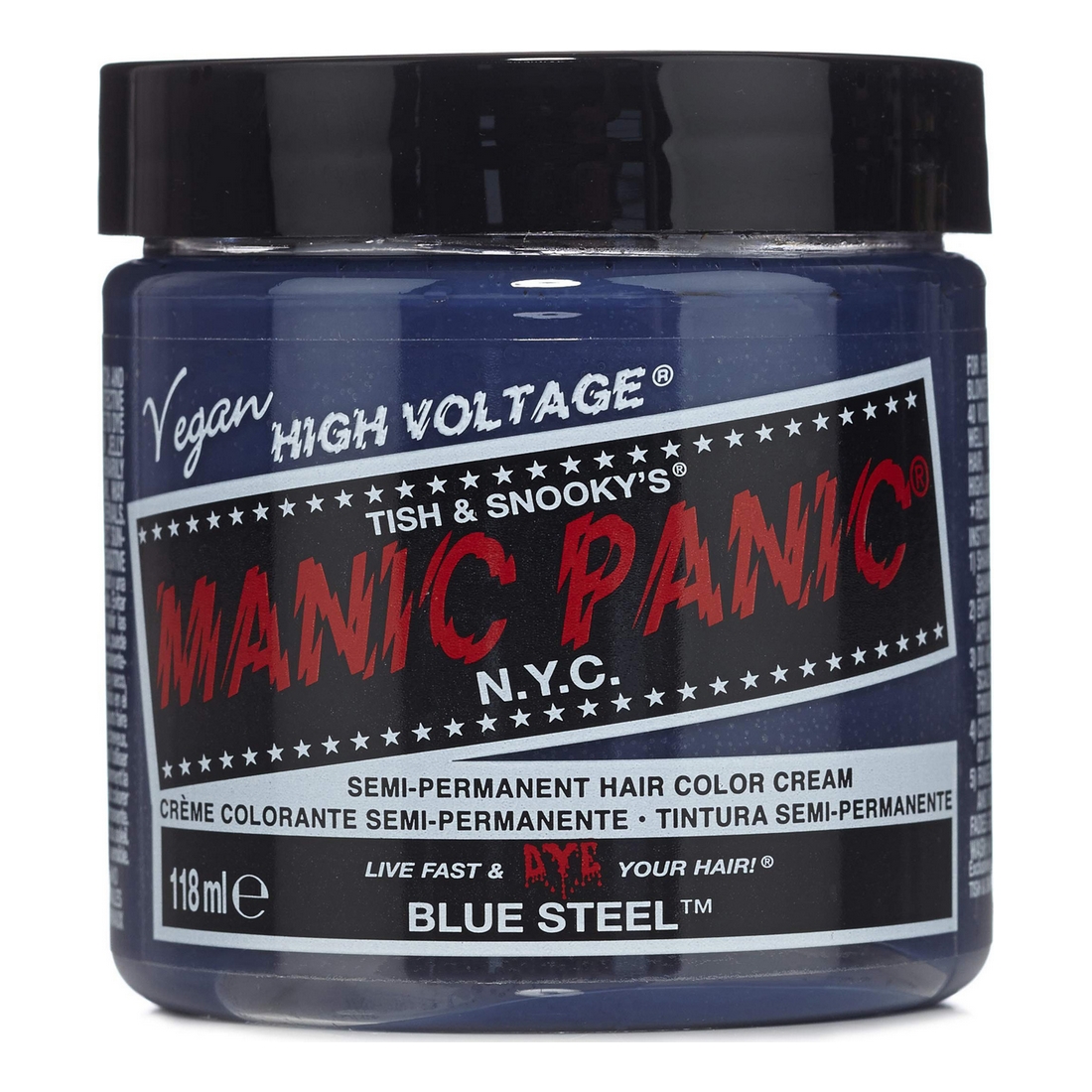 Vopsea Permanentă Classic Manic Panic Blue Steel (118 ml)