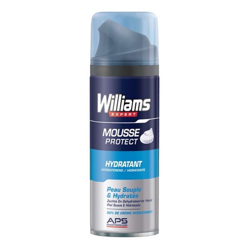 Spumă de Bărbierit Mousse Protect Hydratant Williams (200 ml)
