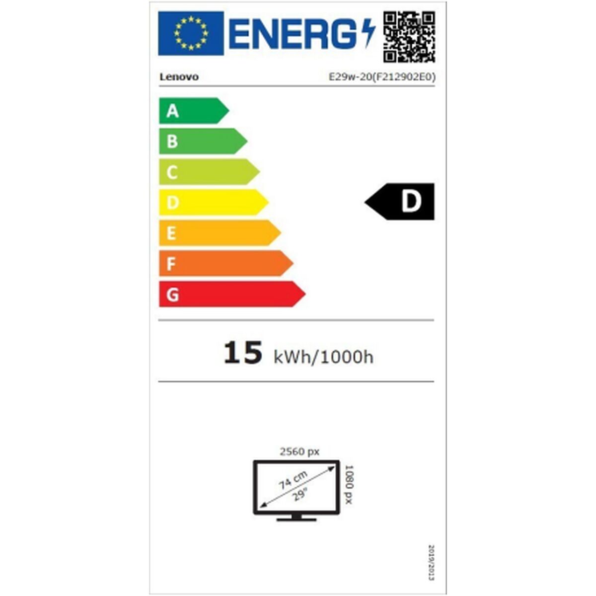 Monitor Lenovo 62CEGAT3EU          