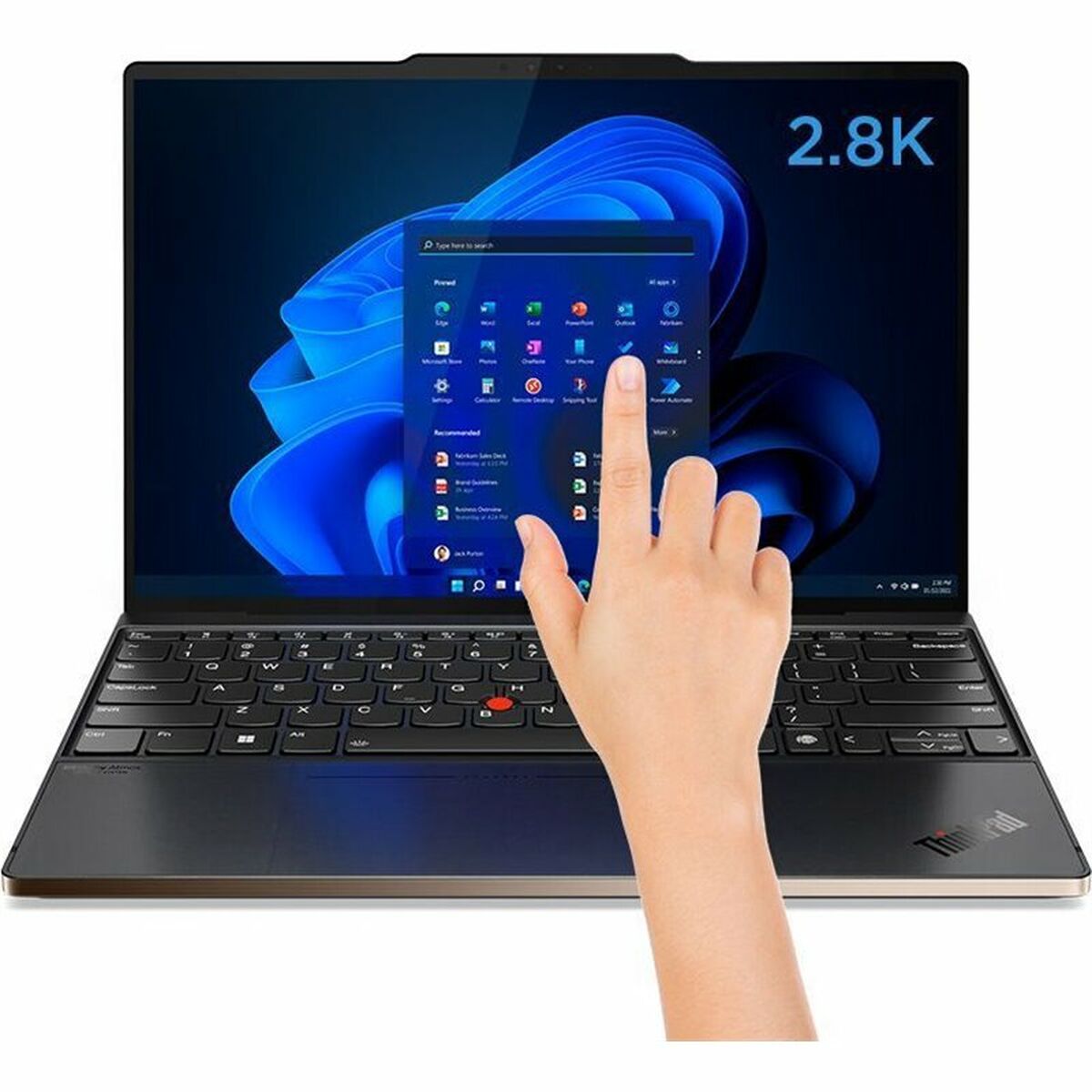 Notebook Lenovo THINKPAD Z13 RYZEN 7-6850H PRO Qwerty Spaniolă 512 GB SSD 16 GB 13,3