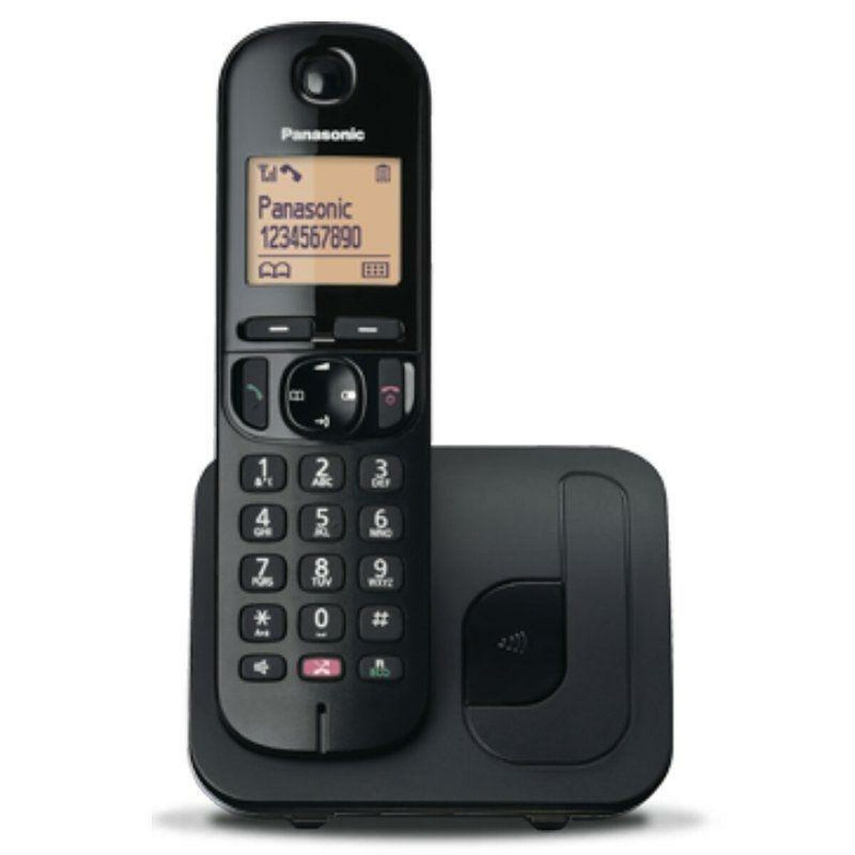 Telefon Panasonic Corp. KXTGC250SPB Negru 1,6