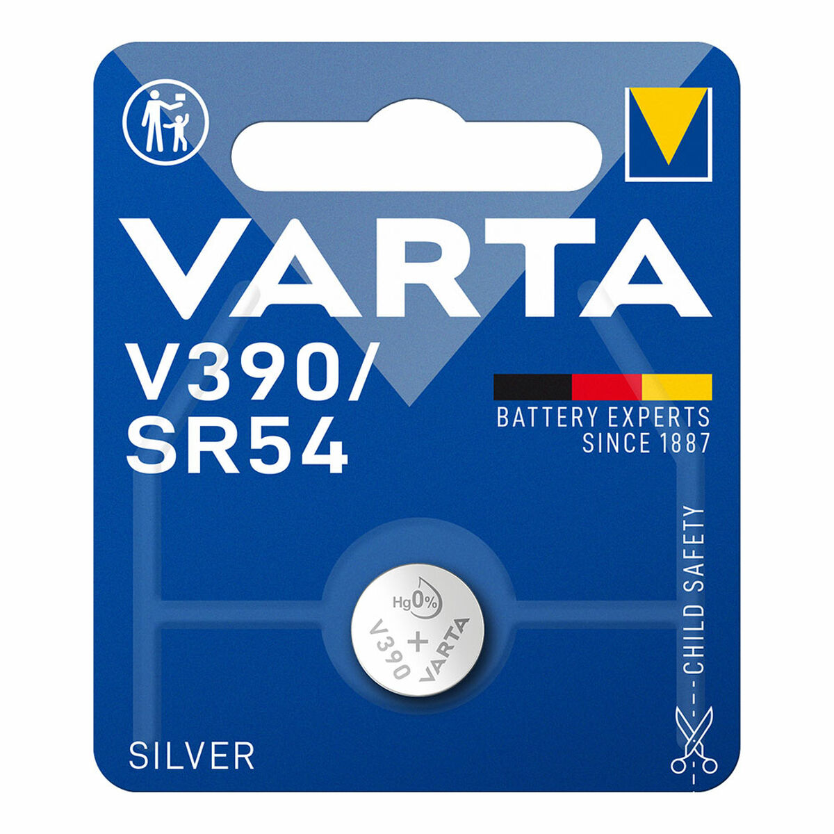 Baterie cu buton Varta Silver Oxid de argint 1,55 V SR54