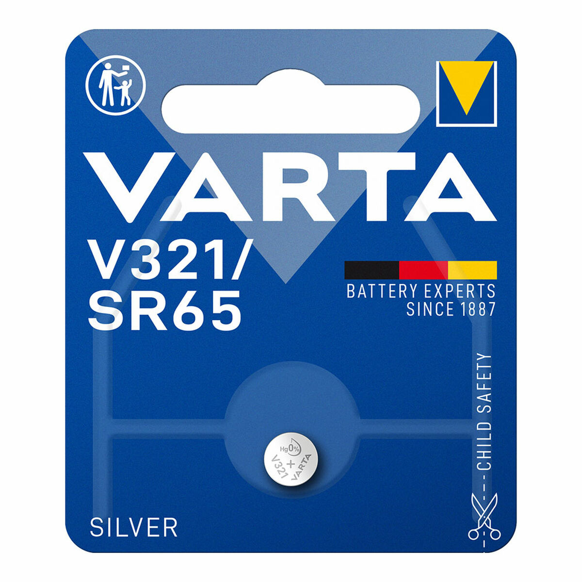 Baterie cu buton Varta Silver Oxid de argint 1,55 V SR65
