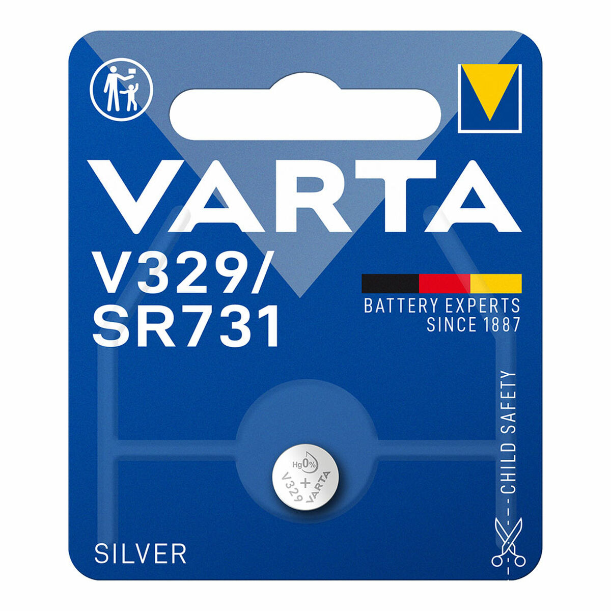 Baterie cu buton Varta Silver Oxid de argint 1,55 V SR73
