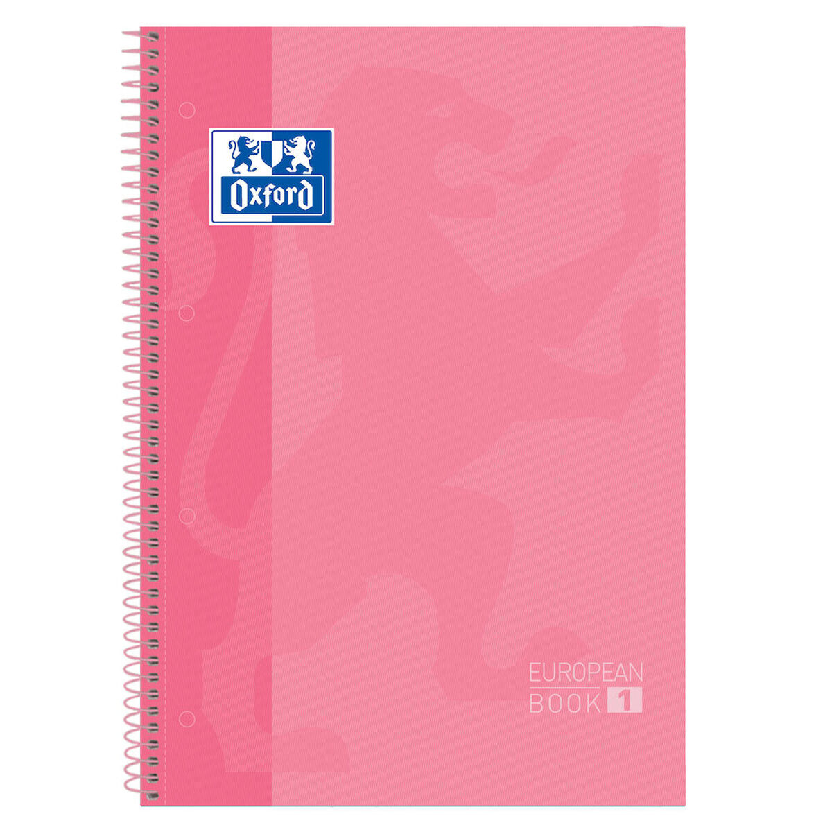 Notebook Oxford European Book Gum Roz A4 5 Unități