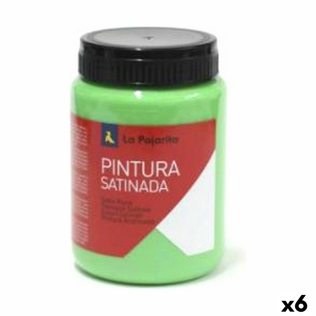 Tempera La Pajarita Grass L-38 Verde Finisaj satinat (35 ml) (6 Unități)