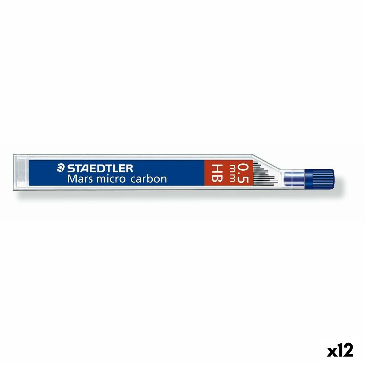 Piese de schimb pentru plumbul creionului Staedtler Mars Micro Carbon HB 0,5 mm (12 Unități)