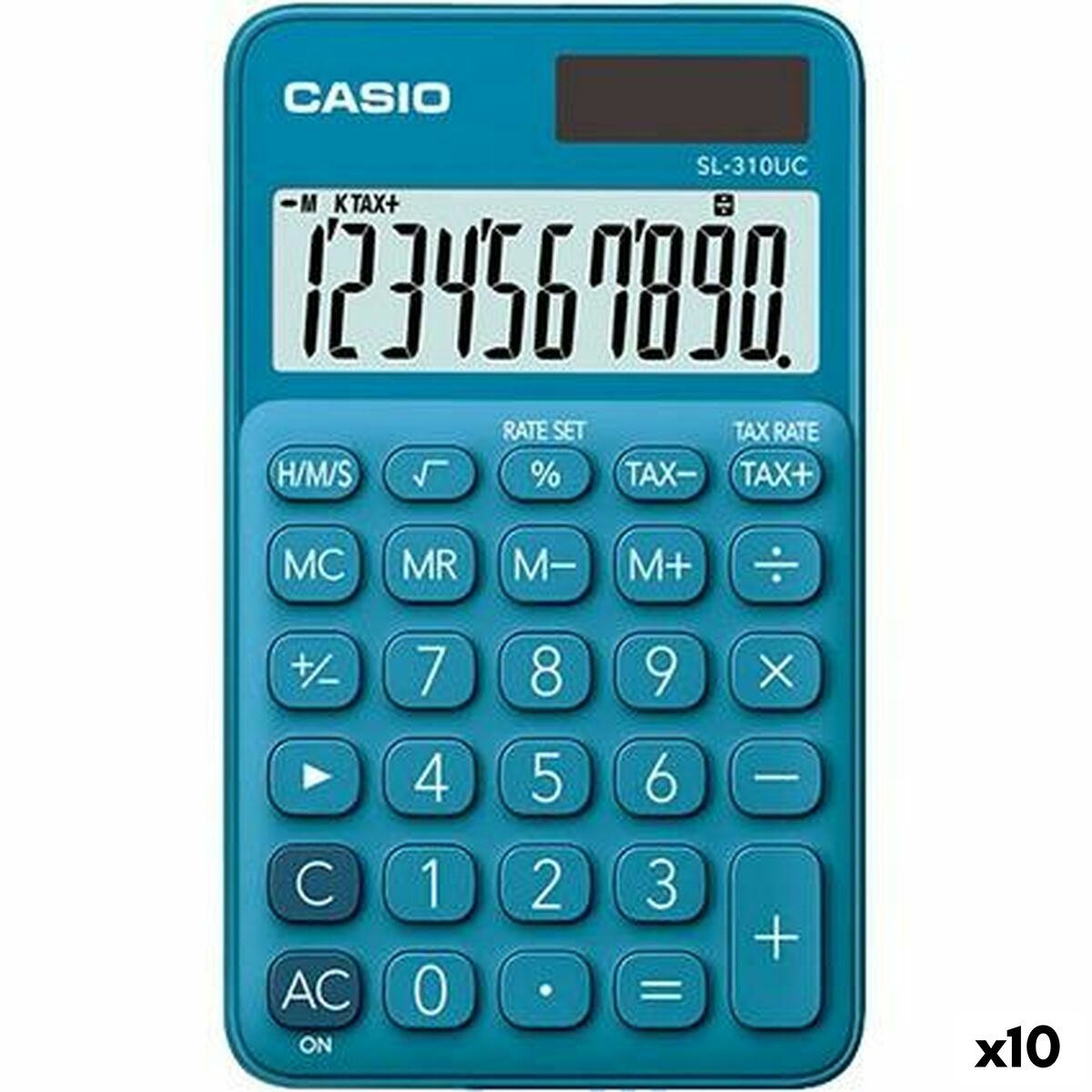 Calculator Casio SL-310UC Albastru (10 Unități)