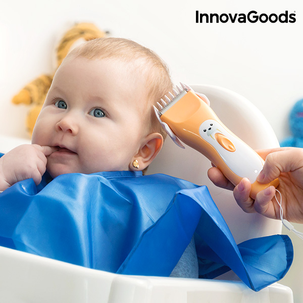 Mașină de Tuns pentru Bebeluși Reîncărcabilă InnovaGoods