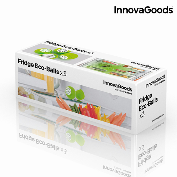 Ecobile pentru Frigider InnovaGoods (pachet de 3)