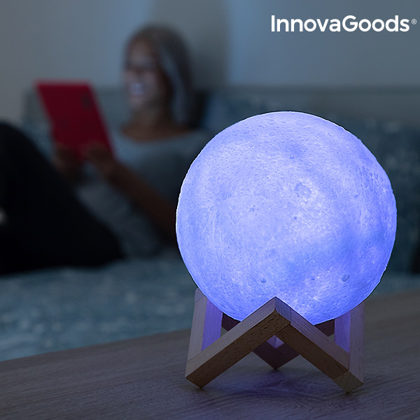 Lampă LED Reîncărcabilă Luna InnovaGoods