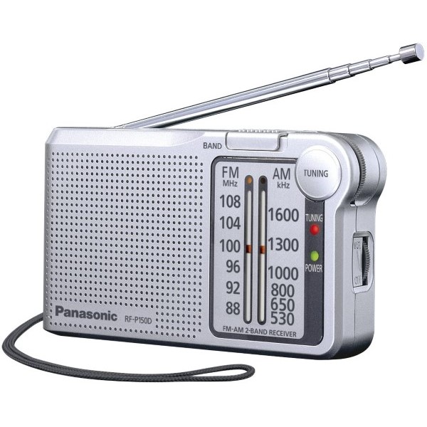 Radio Tranzistor Panasonic Corp. RF-P150DEG Argintiu (Refurbished A+)