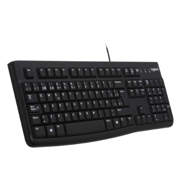 Tastatură Logitech K120 QWERTY Negru (Refurbished A+)
