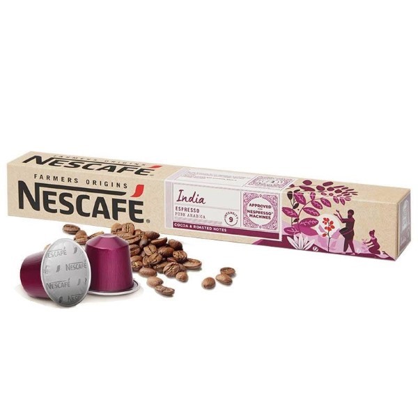 Capsule de cafea FARMERS ORIGINS Nescafé INDIA (10 uds)